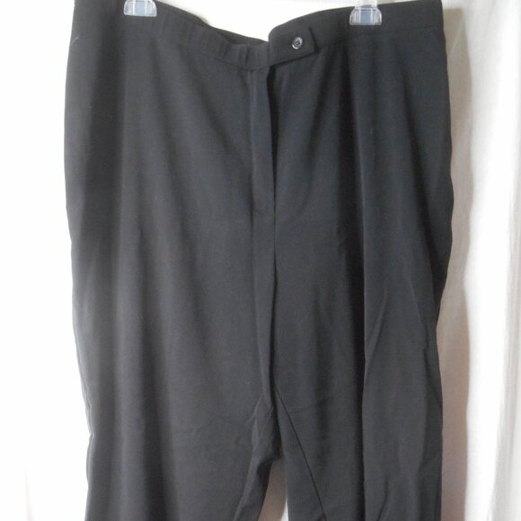 Briggs New York Pants - Briggs New York Size 22W Black Trouser pants